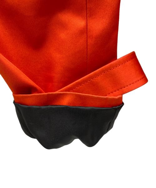 COACH（コーチ）COACH (コーチ) ソリッドショートトレンチコート レッド サイズ:XSの古着・服飾アイテム