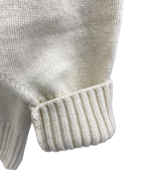 23区（ニジュウサンク）23区 (ニジュウサンク) 厚手ニット ホワイト サイズ:38の古着・服飾アイテム