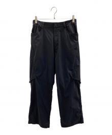 san san gear（サンサンギア）の古着「24SS SNAP STRETCH PANTS」｜ブラック