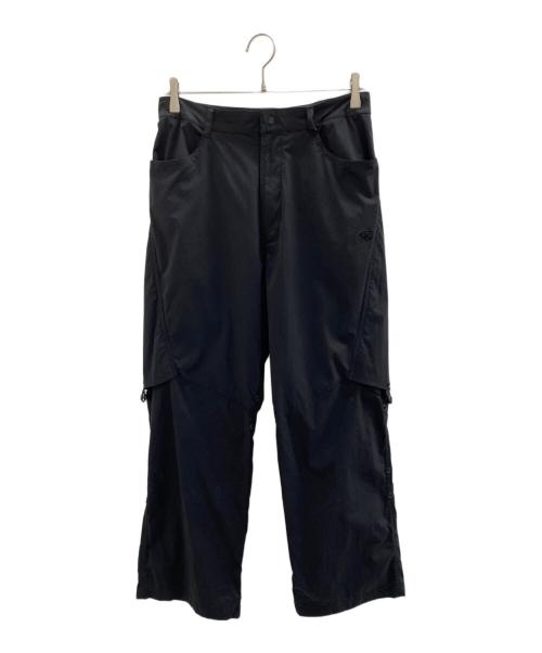 san san gear（サンサンギア）san san gear (サンサンギア) 24SS SNAP STRETCH PANTS ブラック サイズ:W76cmの古着・服飾アイテム