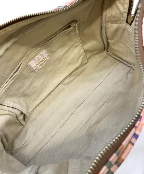 Vivienne Westwood（ヴィヴィアンウエストウッド）Vivienne Westwood (ヴィヴィアンウエストウッド) ハンドバッグ ブラウンの古着・服飾アイテム