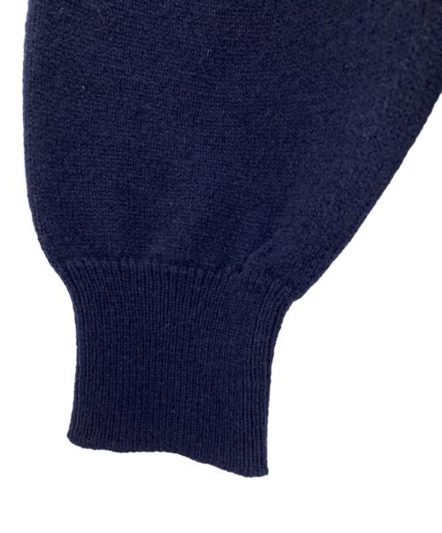 WOOLLY JUMPERS（ウーリージャンパーズ）WOOLLY JUMPERS (ウーリージャンパーズ) 厚手ニット グレー×ネイビー サイズ:XXL 未使用品の古着・服飾アイテム
