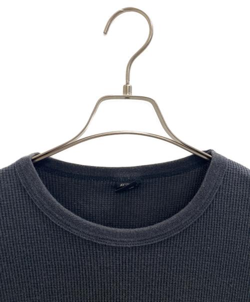 AVIREX（アヴィレックス）AVIREX (アヴィレックス) 半袖カットソー グレー サイズ:Mの古着・服飾アイテム