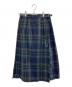 O'NEIL OF DUBLIN（オニールオブダブリン）の古着「ミディスカート」｜ネイビー×グリーン