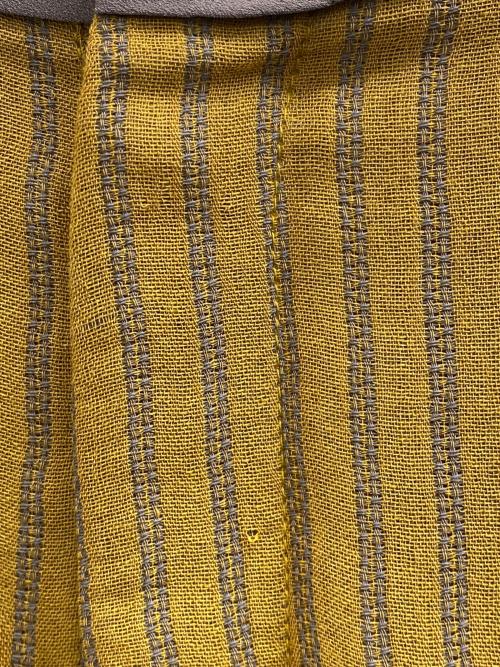 Ameri（アメリ）AMERI (アメリ) SOFT TWIST STRIPE PANTS ブラウン サイズ:Mの古着・服飾アイテム