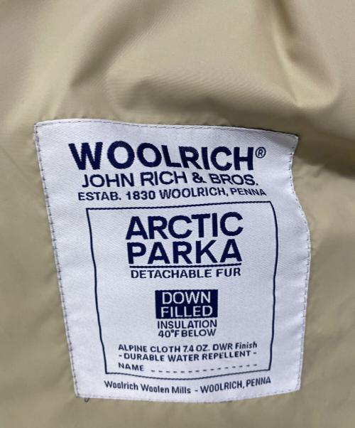 WOOLRICH（ウールリッチ）WOOLRICH (ウールリッチ) ARCTIC PARKA ブラック サイズ:XXLの古着・服飾アイテム