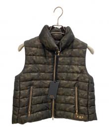 TATRAS（タトラス）の古着「ダウンベスト」｜ブラック×ゴールド