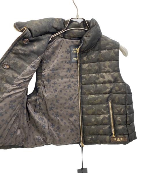 TATRAS（タトラス）TATRAS (タトラス) ダウンベスト ブラック×ゴールド サイズ:2 未使用品の古着・服飾アイテム