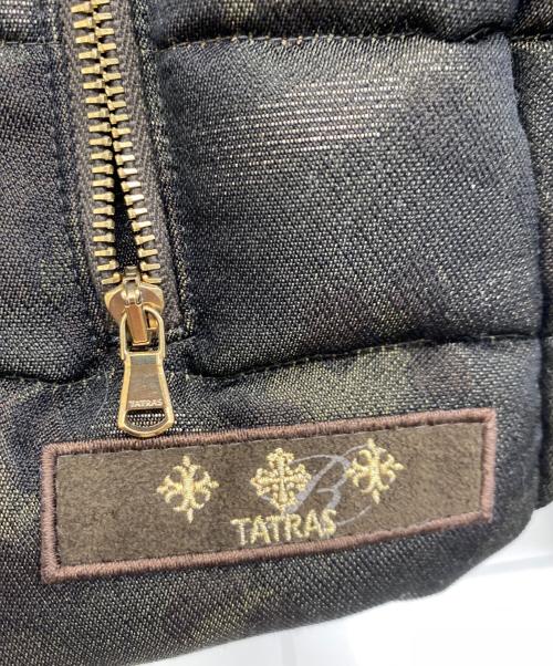 TATRAS（タトラス）TATRAS (タトラス) ダウンベスト ブラック×ゴールド サイズ:2 未使用品の古着・服飾アイテム