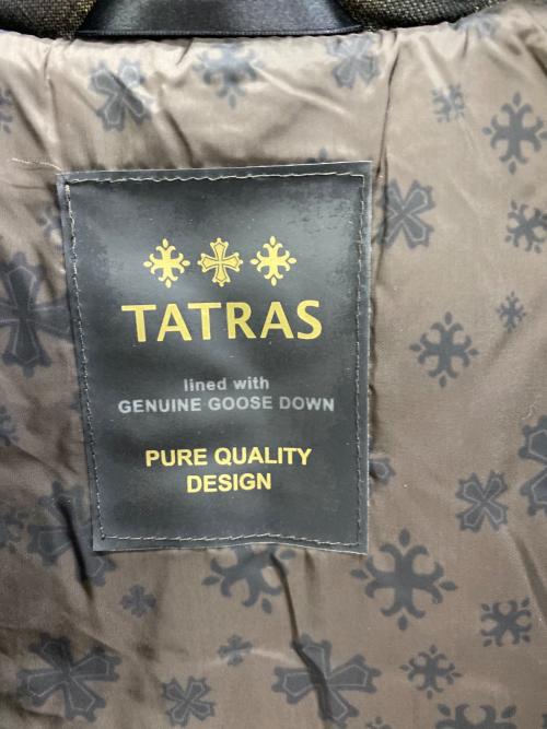 TATRAS（タトラス）TATRAS (タトラス) ダウンベスト ブラック×ゴールド サイズ:2 未使用品の古着・服飾アイテム