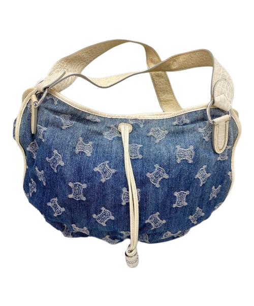CELINE（セリーヌ）CELINE (セリーヌ) ハンドバッグ インディゴの古着・服飾アイテム