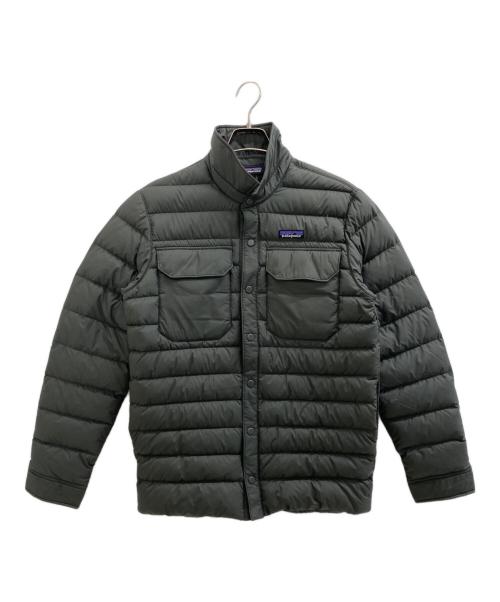 Patagonia（パタゴニア）Patagonia (パタゴニア) サイレントダウンシャツ グレー サイズ:Sの古着・服飾アイテム