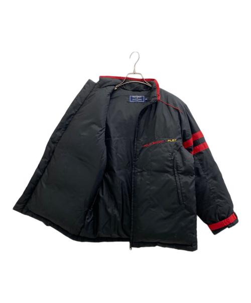 POLO RALPH LAUREN（ポロ・ラルフローレン）POLO RALPH LAUREN (ポロ・ラルフローレン) POLO SPORTライン 90sヴィンテージモデルダウンジャケット ブラック サイズ:160ｃｍの古着・服飾アイテム