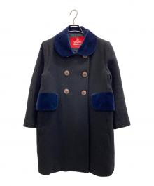 Vivienne Westwood（ヴィヴィアンウエストウッド）の古着「コート」｜ブラック×ネイビー