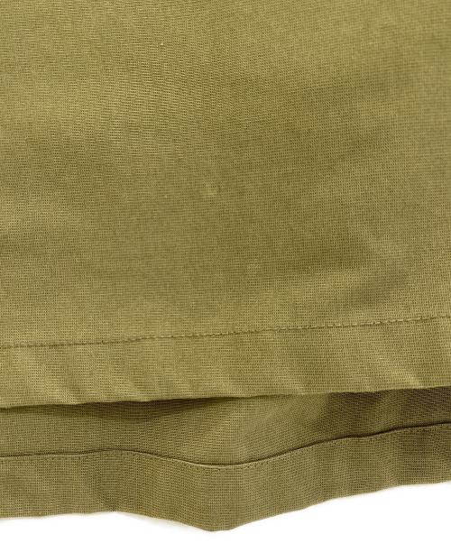 FIRMUM（フィルマム）FIRMUM (フィルマム) クールマックスストレッチキャンバスフードオーバコート カーキ サイズ:Sの古着・服飾アイテム