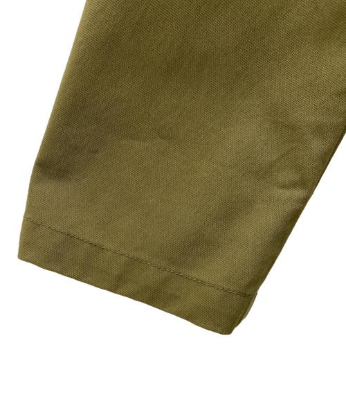 FIRMUM（フィルマム）FIRMUM (フィルマム) クールマックスストレッチキャンバスフードオーバコート カーキ サイズ:Sの古着・服飾アイテム