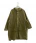 FIRMUM（フィルマム）の古着「クールマックスストレッチキャンバスフードオーバコート」｜カーキ