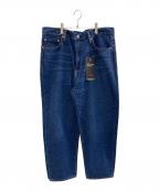 LEVI'S PReMIUMリーバイス プレミアム）の古着「デニムパンツ Stay Loose Tapered Crop」｜インディゴ