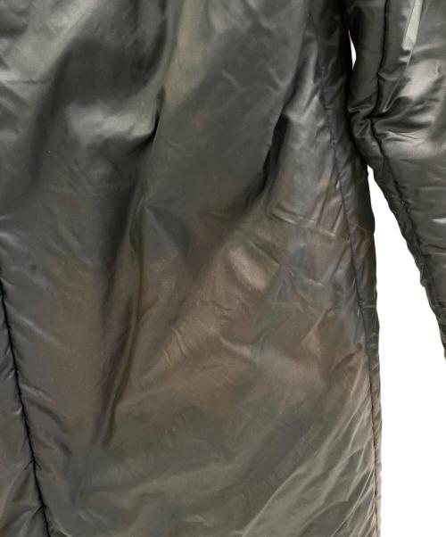 EMPORIO ARMANI（エンポリオアルマーニ）EMPORIO ARMANI (エンポリオアルマーニ) 中綿コート カーキ×ブラック サイズ:40の古着・服飾アイテム