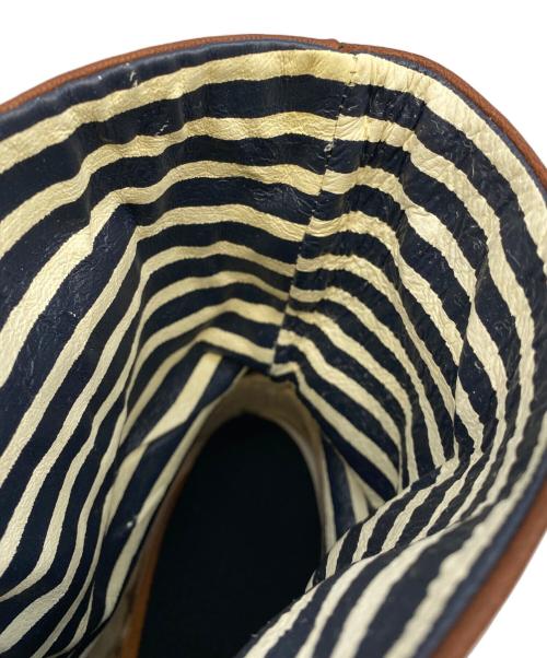 KAPITAL（キャピタル）KAPITAL (キャピタル) リンクルポパイブーツ ブラウン サイズ:なしの古着・服飾アイテム