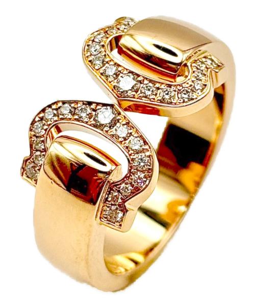 Cartier（カルティエ）Cartier (カルティエ) Cartier 2C Boucle Ring カルティエ ブークルセ 2C リング B4070947  サイズ:11号の古着・服飾アイテム