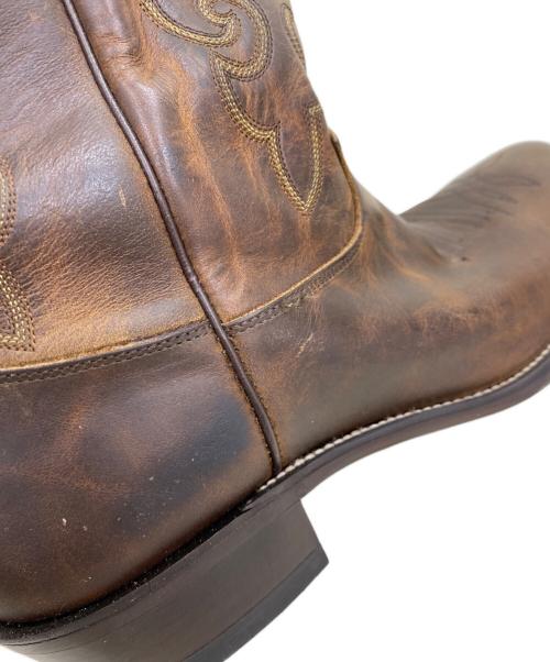 JUSTIN（ジャスティン）JUSTIN (ジャスティン) ウェスタンブーツ ブラウン サイズ:10の古着・服飾アイテム