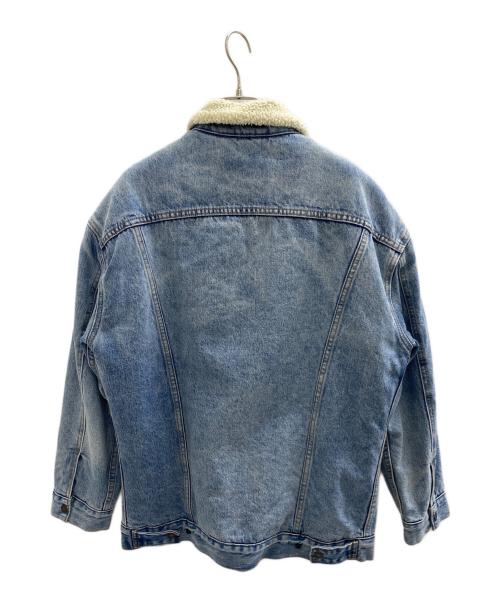 LEVI'S PReMIUM（リーバイス プレミアム）LEVI'S PReMIUM (リーバイス プレミアム) BAGGY SHERPA TRUCKER JACKET ブルー サイズ:XSの古着・服飾アイテム