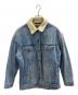 LEVI'S PReMIUM（リーバイス プレミアム）の古着「BAGGY SHERPA TRUCKER JACKET」｜ブルー