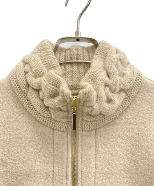 Leilian（レリアン）Leilian (レリアン) ウールジャケット ベージュ サイズ:11の古着・服飾アイテム