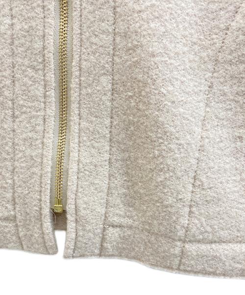 Leilian（レリアン）Leilian (レリアン) ウールジャケット ベージュ サイズ:11の古着・服飾アイテム