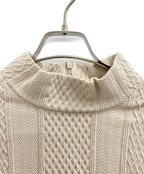 Leilian（レリアン）Leilian (レリアン) 長袖ブラウス ベージュ サイズ:11の古着・服飾アイテム