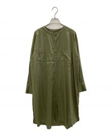 UNTITLED（アンタイトル）の古着「長袖ワンピース」｜カーキ