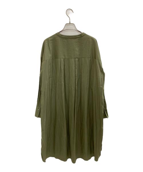 UNTITLED（アンタイトル）UNTITLED (アンタイトル) 長袖ワンピース カーキ サイズ:44の古着・服飾アイテム