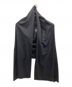 LIMI feuリミフゥ）の古着「Standard W/Gabardine Stole Vest」｜ブラック