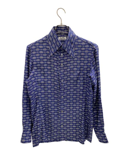 HERMES（エルメス）HERMES (エルメス) 長袖シャツ ブルー サイズ:不明の古着・服飾アイテム