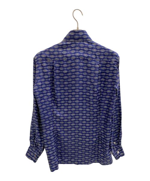 HERMES（エルメス）HERMES (エルメス) 長袖シャツ ブルー サイズ:不明の古着・服飾アイテム