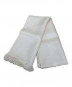 HERMESエルメス）の古着「ストール」｜ホワイト