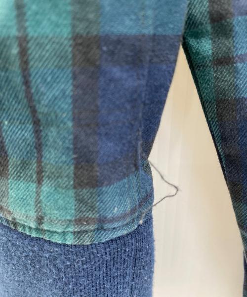 FRED PERRY（フレッドペリー）FRED PERRY (フレッドペリー) ジップジャケット グリーン×ブルー サイズ:Mの古着・服飾アイテム