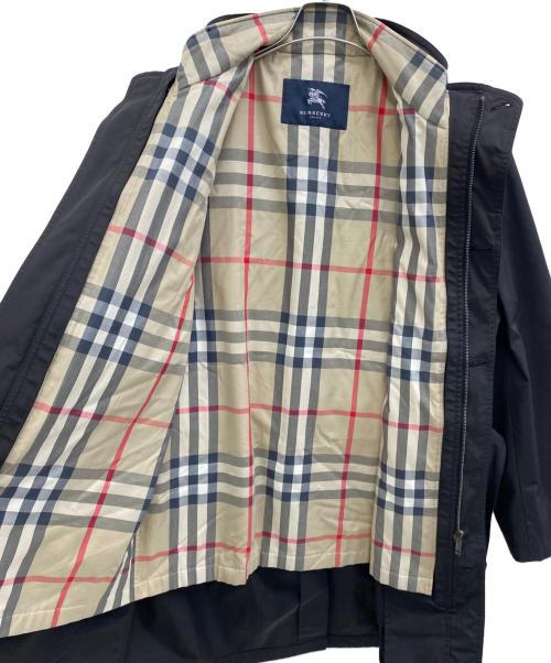 BURBERRY LONDON（バーバリーロンドン）BURBERRY LONDON (バーバリーロンドン) ライナー付コート ブラック サイズ:Lの古着・服飾アイテム
