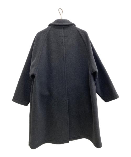 INVERTERE（インバーティア）INVERTERE (インバーティア) TOMORROW LAND (トゥモローランド) ステンカラーコート チャコールグレー サイズ:38の古着・服飾アイテム
