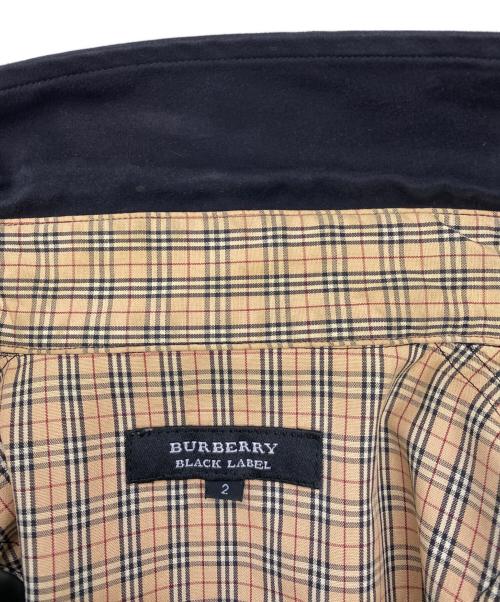 BURBERRY BLACK LABEL（バーバリーブラックレーベル）BURBERRY BLACK LABEL (バーバリーブラックレーベル) 長袖シャツ ブラック サイズ:2の古着・服飾アイテム