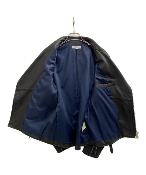 SCHEINE（シャイナ）SCHEINE (シャイナ) ダブルライダースジャケット ブラック サイズ:46の古着・服飾アイテム
