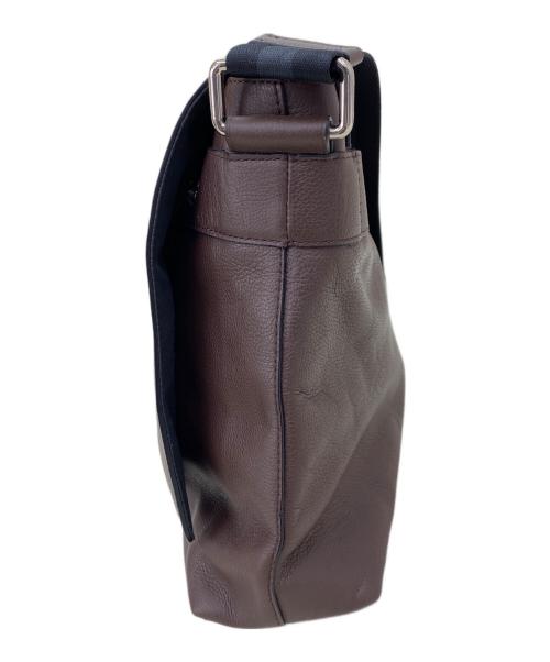 COACH（コーチ）COACH (コーチ) Charles Messenger In Smooth Leather ブラウンの古着・服飾アイテム