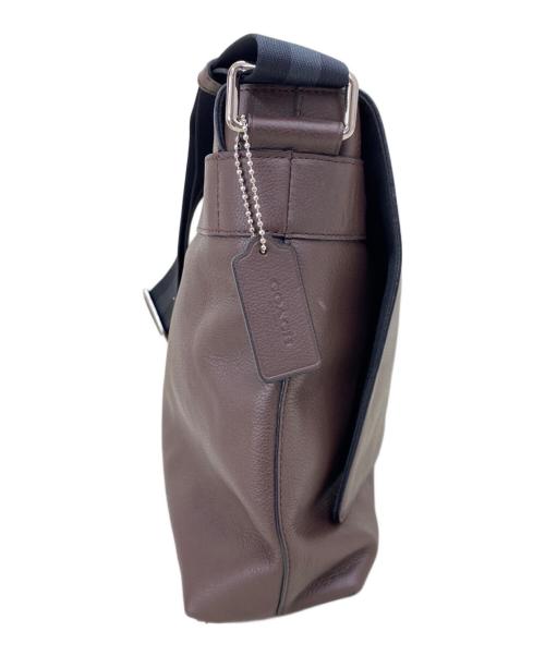 COACH（コーチ）COACH (コーチ) Charles Messenger In Smooth Leather ブラウンの古着・服飾アイテム