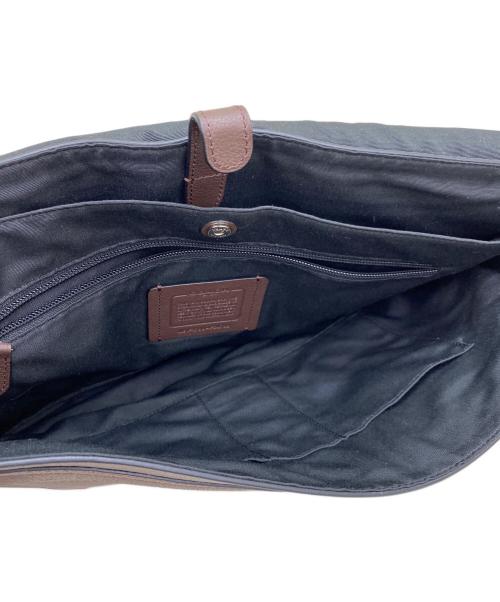 COACH（コーチ）COACH (コーチ) Charles Messenger In Smooth Leather ブラウンの古着・服飾アイテム