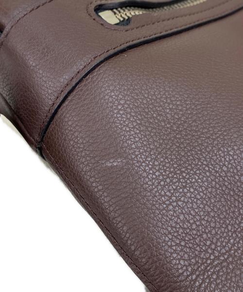 COACH（コーチ）COACH (コーチ) Charles Messenger In Smooth Leather ブラウンの古着・服飾アイテム