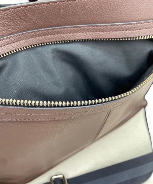 COACH（コーチ）COACH (コーチ) Charles Messenger In Smooth Leather ブラウンの古着・服飾アイテム