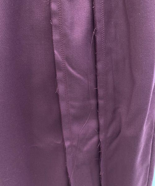 SHAREEF（シャリーフ）SHAREEF (シャリーフ) DOUBLE CLOTH WIDE PANTS レッド サイズ:3の古着・服飾アイテム