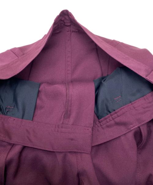 SHAREEF（シャリーフ）SHAREEF (シャリーフ) DOUBLE CLOTH WIDE PANTS レッド サイズ:3の古着・服飾アイテム