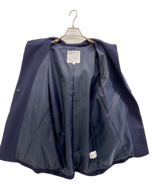 dessin UNTITLED（デッサンアンタイトル）Dessin UNTITLED (デッサンアンタイトル) ショートコート ネイビー サイズ:1の古着・服飾アイテム